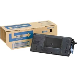 Kyocera TK-3160 Γνήσιο Toner Laser Εκτυπωτή Μαύρο 12500 Σελίδων 1T02T90NL1 1T02T90NL0 1T02T90NLC