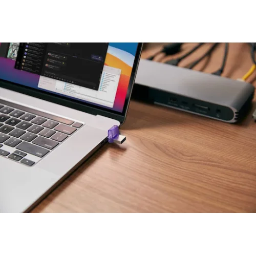 Kingston DataTraveler MicroDuo 3C 64GB USB 3.1 Stick με σύνδεση USB-A & USB-C Μωβ