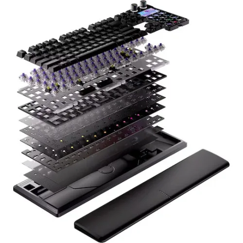 Corsair Galleon 100 SD Gaming Μηχανικό Πληκτρολόγιο με Corsair MLX Pulse διακόπτες και RGB φωτισμό (Αγγλικό US)