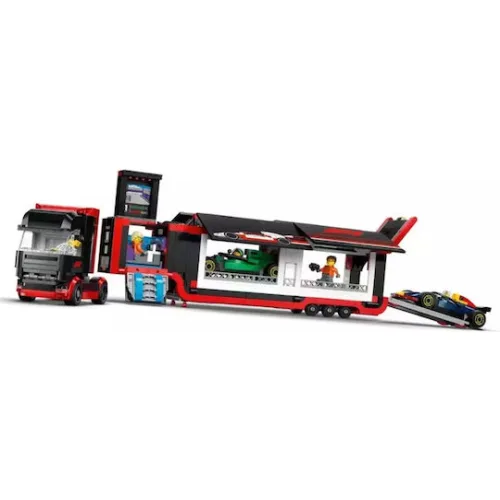 LEGO City F1® Truck with RB20 & AMR24 F1® Cars για 8+ Ετών 1086τμχΚωδικός: 60445