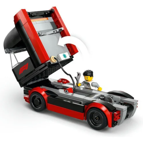 LEGO City F1® Truck with RB20 & AMR24 F1® Cars για 8+ Ετών 1086τμχΚωδικός: 60445