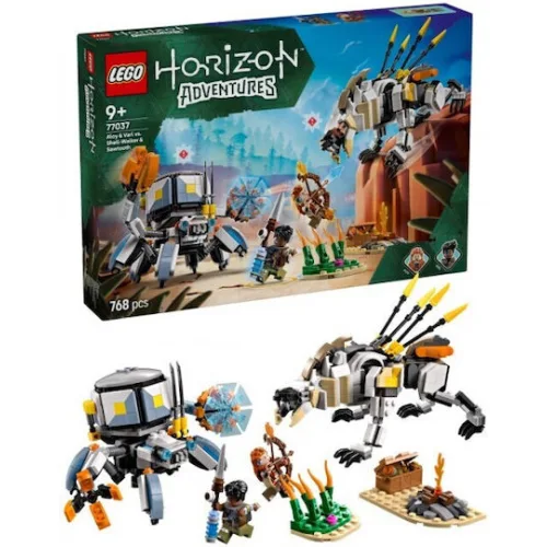 LEGO Τουβλάκια Aloy and Varl Vs Shell- Walker and Sawtooth για 9+ Ετών 768τμχΚωδικός: 77037