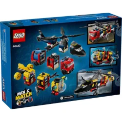 LEGO City Helicopter, Fire Engine & Submarine για 7+ Ετών 874τμχΚωδικός: 60462