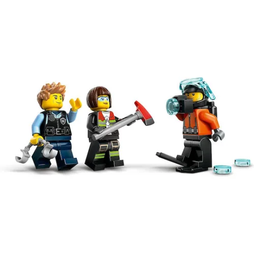 LEGO City Helicopter, Fire Engine & Submarine για 7+ Ετών 874τμχΚωδικός: 60462
