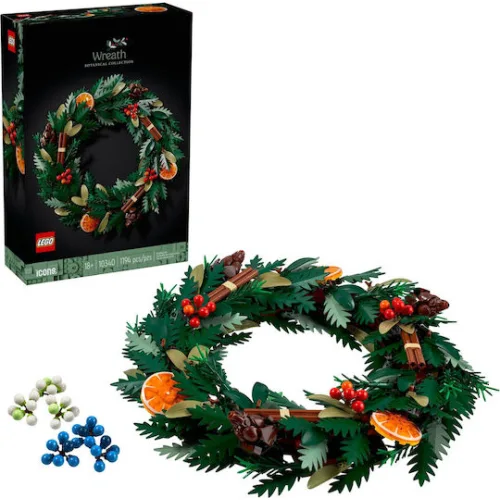 LEGO Botanical Collection Christmas Wreath για 18+ Ετών 1194τμχΚωδικός: 10340