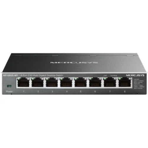 Mercusys MS108GS-M2 Unmanaged L2 Switch με 8 Θύρες Gigabit (1Gbps) Ethernet