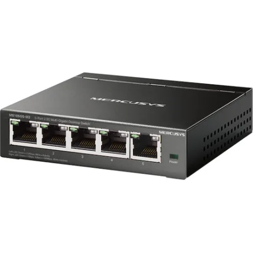 Mercusys MS105GS-M2 Switch με 5 Θύρες Ethernet
