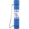 AMILA Στρώμα Γυμναστικής Yoga Μπλε με Ιμάντα Μεταφοράς (173x61x0.6cm)Κωδικός: 81778