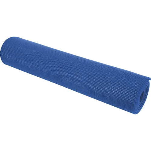 AMILA Στρώμα Γυμναστικής Yoga Μπλε (173x61x0.6cm)Κωδικός: 81716