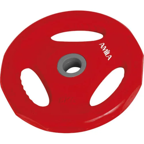 AMILA Pump Rubber Δίσκος Λαστιχένιος 1 x 5kg Φ28mm με ΛαβέςΚωδικός: 44416