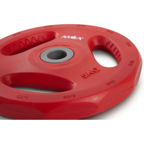 AMILA Pump Rubber Δίσκος Λαστιχένιος 1 x 5kg Φ28mm με ΛαβέςΚωδικός: 44416