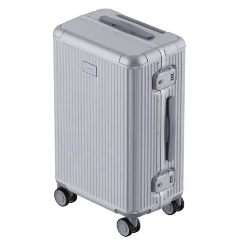 Xiaomi Aluminum Frame Trolley Luggage 26" Double Tsa Locks Telescopic Handle 4 Lengths 735 X 468 X 290mm SilverΚωδικός: BHR9079GL