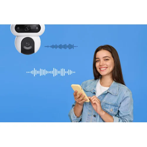 Ezviz HB90 IP Dual Κάμερα Παρακολούθησης Wi-Fi Full HD+ 4MP Αδιάβροχη Μπαταρίας με Αμφίδρομη Επικοινωνία και Φακό 2.8mm