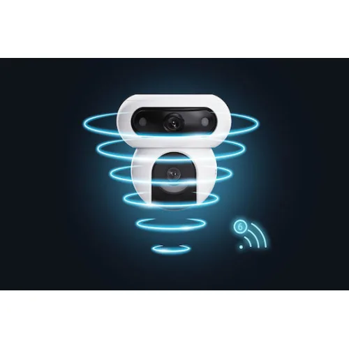 Ezviz HB90 IP Dual Κάμερα Παρακολούθησης Wi-Fi Full HD+ 4MP Αδιάβροχη Μπαταρίας με Αμφίδρομη Επικοινωνία και Φακό 2.8mm