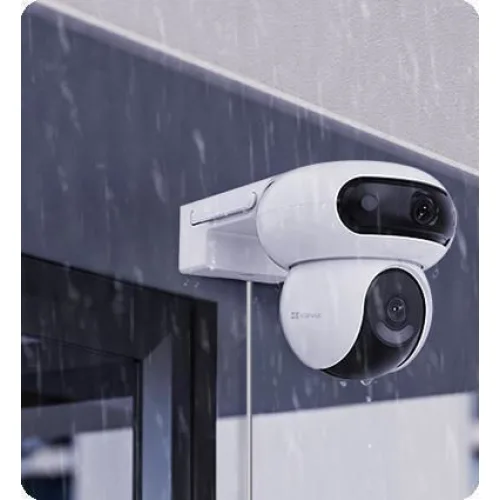 Ezviz HB90 IP Dual Κάμερα Παρακολούθησης Wi-Fi Full HD+ 4MP Αδιάβροχη Μπαταρίας με Αμφίδρομη Επικοινωνία και Φακό 2.8mm