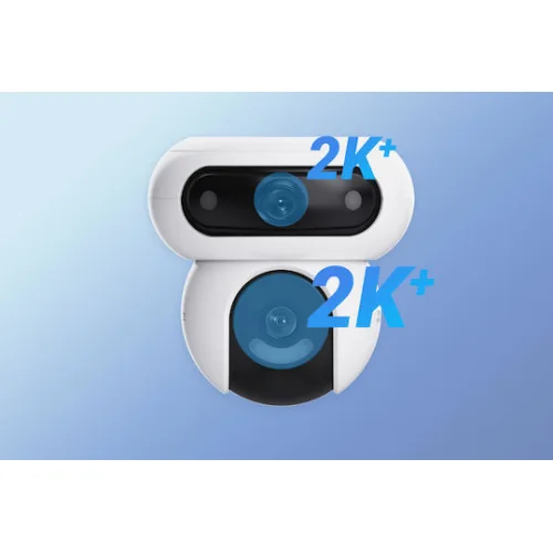 Ezviz HB90 IP Dual Κάμερα Παρακολούθησης Wi-Fi Full HD+ 4MP Αδιάβροχη Μπαταρίας με Αμφίδρομη Επικοινωνία και Φακό 2.8mm