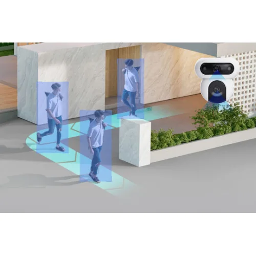 Ezviz HB90 IP Dual Κάμερα Παρακολούθησης Wi-Fi Full HD+ 4MP Αδιάβροχη Μπαταρίας με Αμφίδρομη Επικοινωνία και Φακό 2.8mm