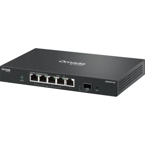 TP-LINK Omada ES206XPP-M2 Managed L2 PoE++ Switch με 5 Θύρες Gigabit (1Gbps) Ethernet