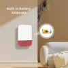 Powertech RF Σειρήνα Συναγερμού Μπαταρίας Εξωτερικού Χώρου 120dB με Κόκκινο Φως 18x27εκ.