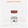 Powertech RF Σειρήνα Συναγερμού Μπαταρίας Εξωτερικού Χώρου 120dB με Κόκκινο Φως 18x27εκ.