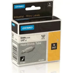 Dymo 18051 Ταινία Ετικετογράφου 1.5m x 6mm σε Λευκό Χρώμα Συμβατή με Dymo Rhino/INDΚωδικός: S0718260