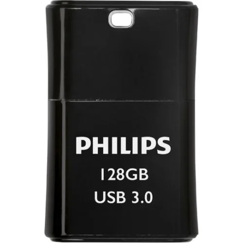 Philips Pico 128GB USB 3.0 Stick Μαύρο