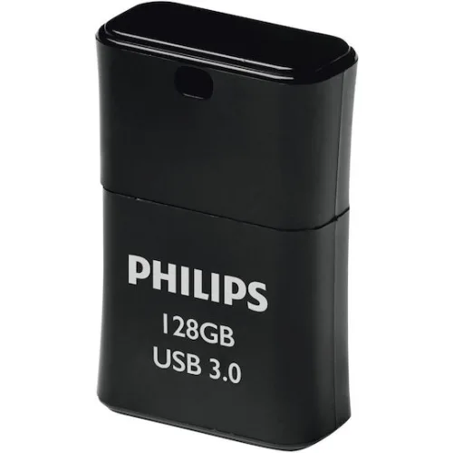 Philips Pico 128GB USB 3.0 Stick Μαύρο