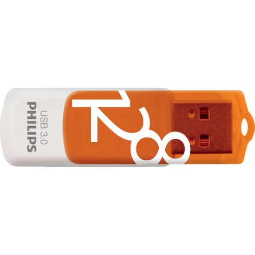 Philips Vivid Edition 128GB USB 3.0 Stick Πορτοκαλί