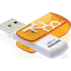 Philips Vivid Edition 128GB USB 3.0 Stick Πορτοκαλί
