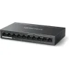 Mercusys MS110P v1 L2 PoE+ Switch με 10 Θύρες Gigabit (1Gbps) Ethernet