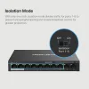 Mercusys MS110P v1 L2 PoE+ Switch με 10 Θύρες Gigabit (1Gbps) Ethernet