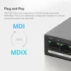 Mercusys MS110P v1 L2 PoE+ Switch με 10 Θύρες Gigabit (1Gbps) Ethernet