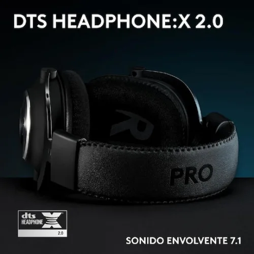 Logitech G Pro X SE Over Ear Gaming Headset με σύνδεση 3.5mm / USB