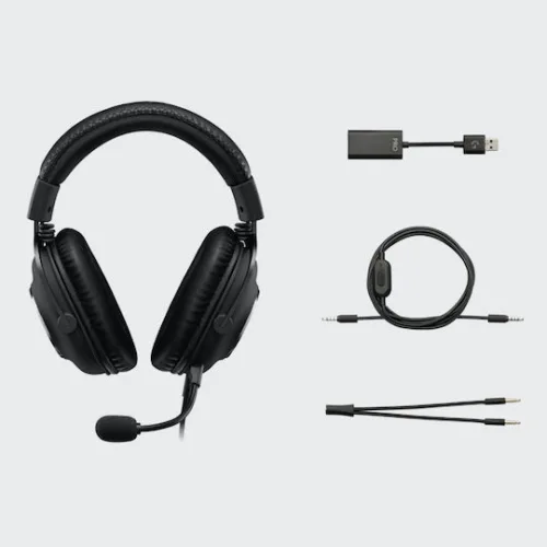 Logitech G Pro X SE Over Ear Gaming Headset με σύνδεση 3.5mm / USB