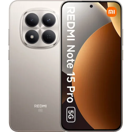 Xiaomi Redmi Note 15 Pro 5G Dual SIM (12/512GB) Titanium Color