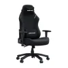 Anda Seat Luna Pro Υφασμάτινη Καρέκλα Gaming με Ρυθμιζόμενα Μπράτσα και Υποπόδιο Μαύρη