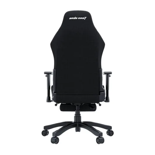 Anda Seat Luna Pro Υφασμάτινη Καρέκλα Gaming με Ρυθμιζόμενα Μπράτσα και Υποπόδιο Μαύρη