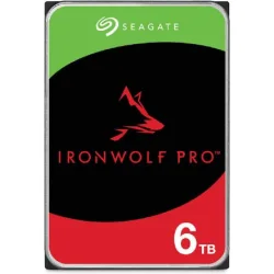 Seagate IronWolf Pro 6TB HDD Σκληρός Δίσκος 3.5" SATA III 7200rpm με 256MB Cache για NAS ST6000NT001