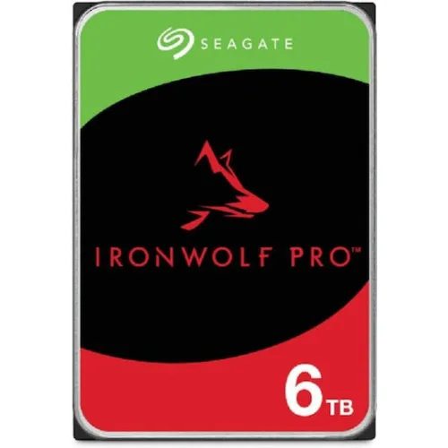 Seagate IronWolf Pro 6TB HDD Σκληρός Δίσκος 3.5" SATA III 7200rpm με 256MB Cache για NAS ST6000NT001