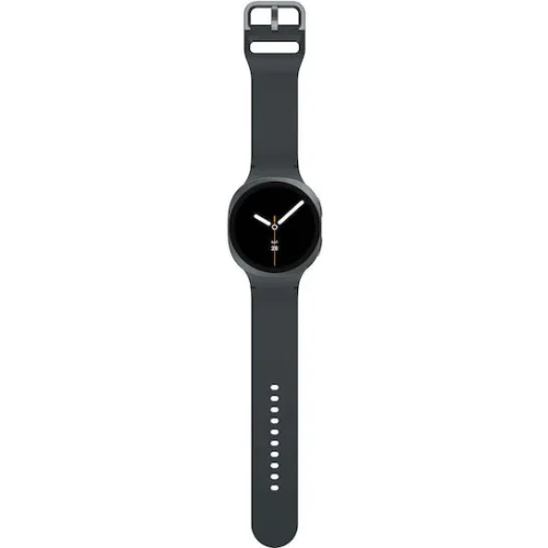Samsung Galaxy Watch8 Aluminium 44mm Αδιάβροχο με Παλμογράφο (Dark Gray)