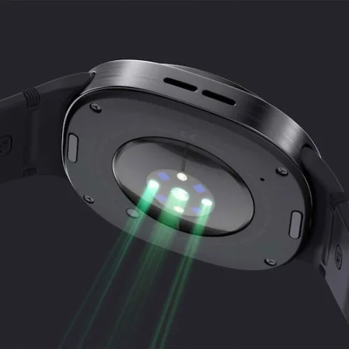 Samsung Galaxy Watch8 Aluminium 44mm Αδιάβροχο με Παλμογράφο (Dark Gray)