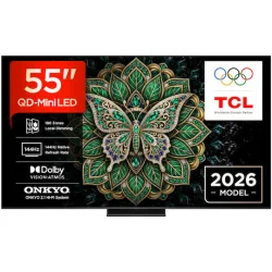TCL Smart Τηλεόραση 55" 4K UHD QD-Mini LED C6K Pro HDR (2026) 55C6K Pro