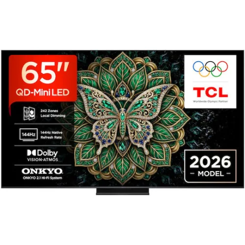 TCL Smart Τηλεόραση 65" 4K UHD QD-Mini LED C6K Pro HDR (2026) 65C6K Pro