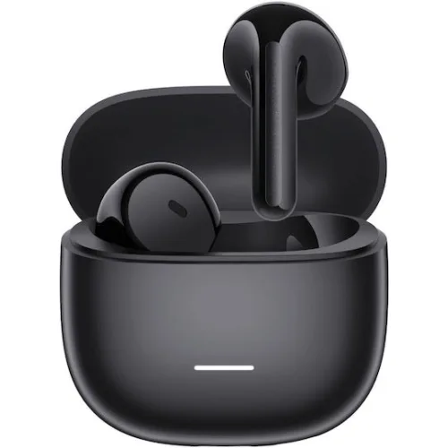Xiaomi Redmi Buds 8 Active Bluetooth Handsfree Ακουστικά με Αντοχή στον Ιδρώτα και Θήκη Φόρτισης Μαύρα