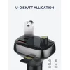 Ldnio Fm Transmitter & Φορτιστής C704q Usb-c/2x Usb 36w Bluetooth Μαύρο 5210131159965