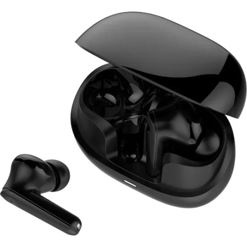 Ldnio T05 In-ear Bluetooth Handsfree Ακουστικά με Θήκη Φόρτισης Μαύρα