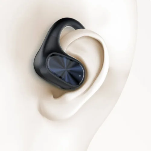 LDNIO earphones με θήκη φόρτισης T07, OWS Bone Conduction, 15mm, 60/500mAh, μαύρα