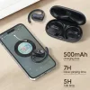 LDNIO earphones με θήκη φόρτισης T07, OWS Bone Conduction, 15mm, 60/500mAh, μαύρα