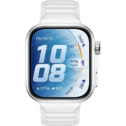 Huawei Watch Fit 5 Pro Titanium 44mm Αδιάβροχο με Παλμογράφο (Λευκό)