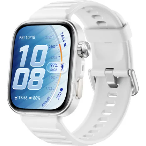 Huawei Watch Fit 5 Pro Titanium 44mm Αδιάβροχο με Παλμογράφο (Λευκό)
